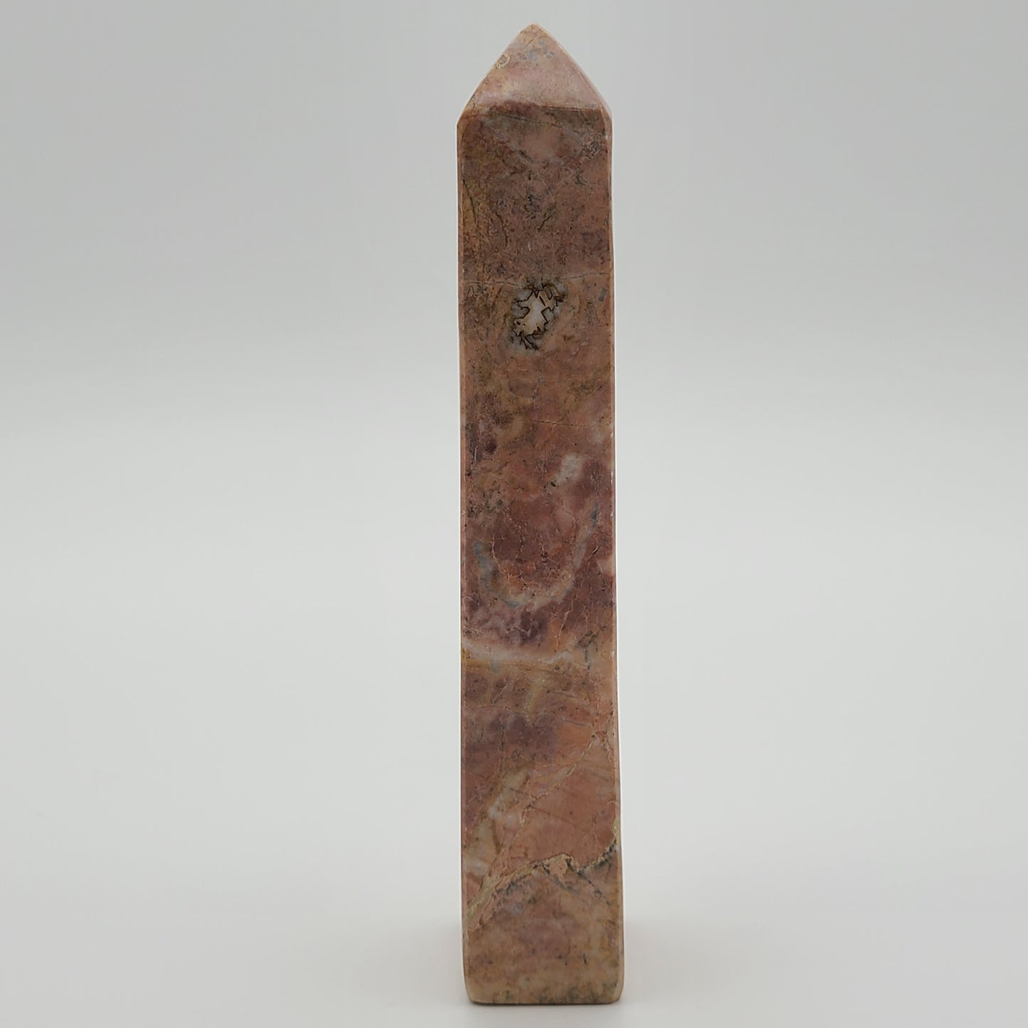 Strawberry Calcite Tower