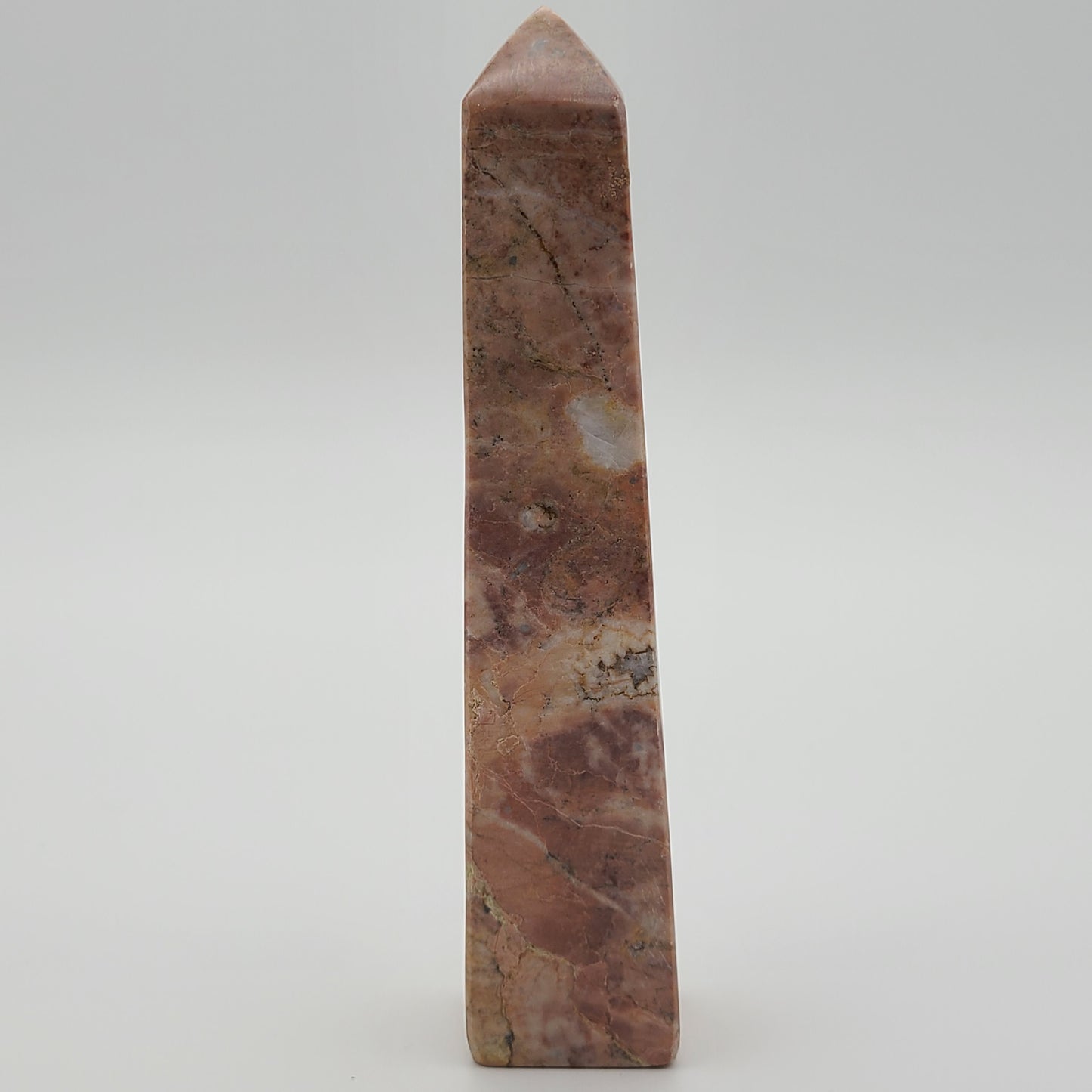 Strawberry Calcite Tower