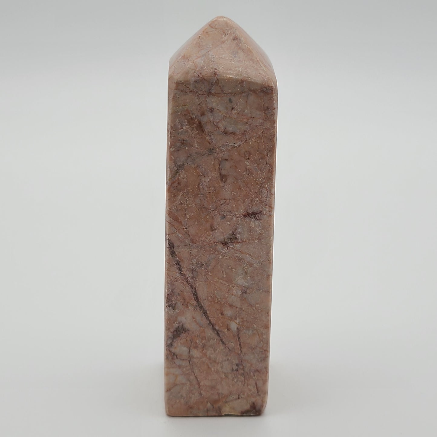 Strawberry Calcite Tower