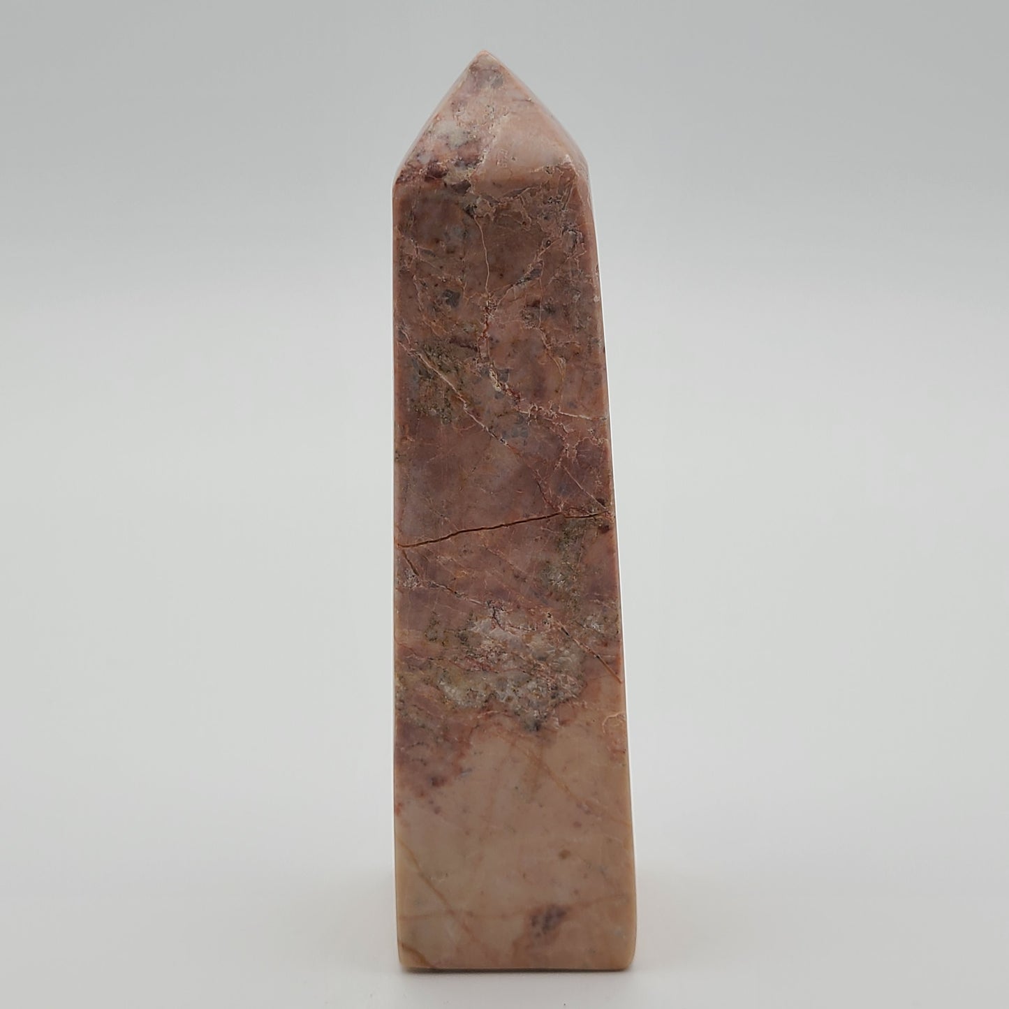 Strawberry Calcite Tower