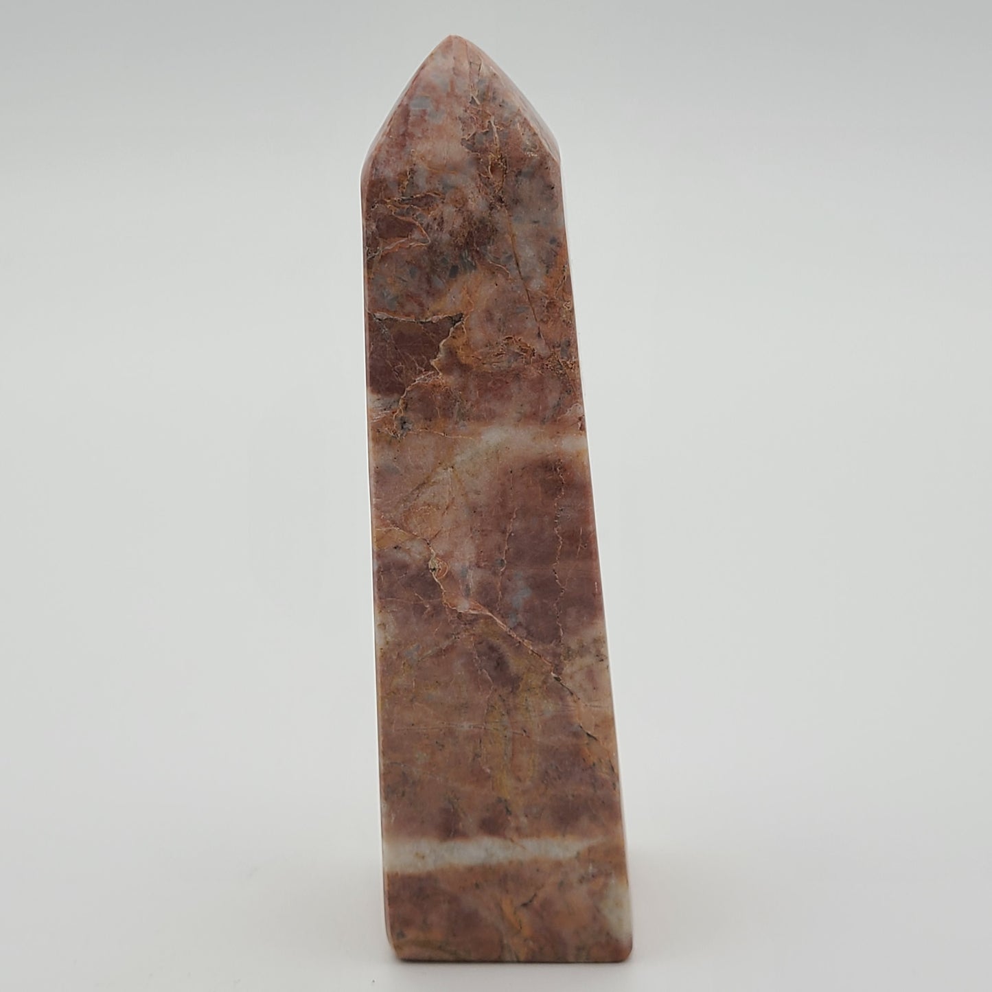 Strawberry Calcite Tower