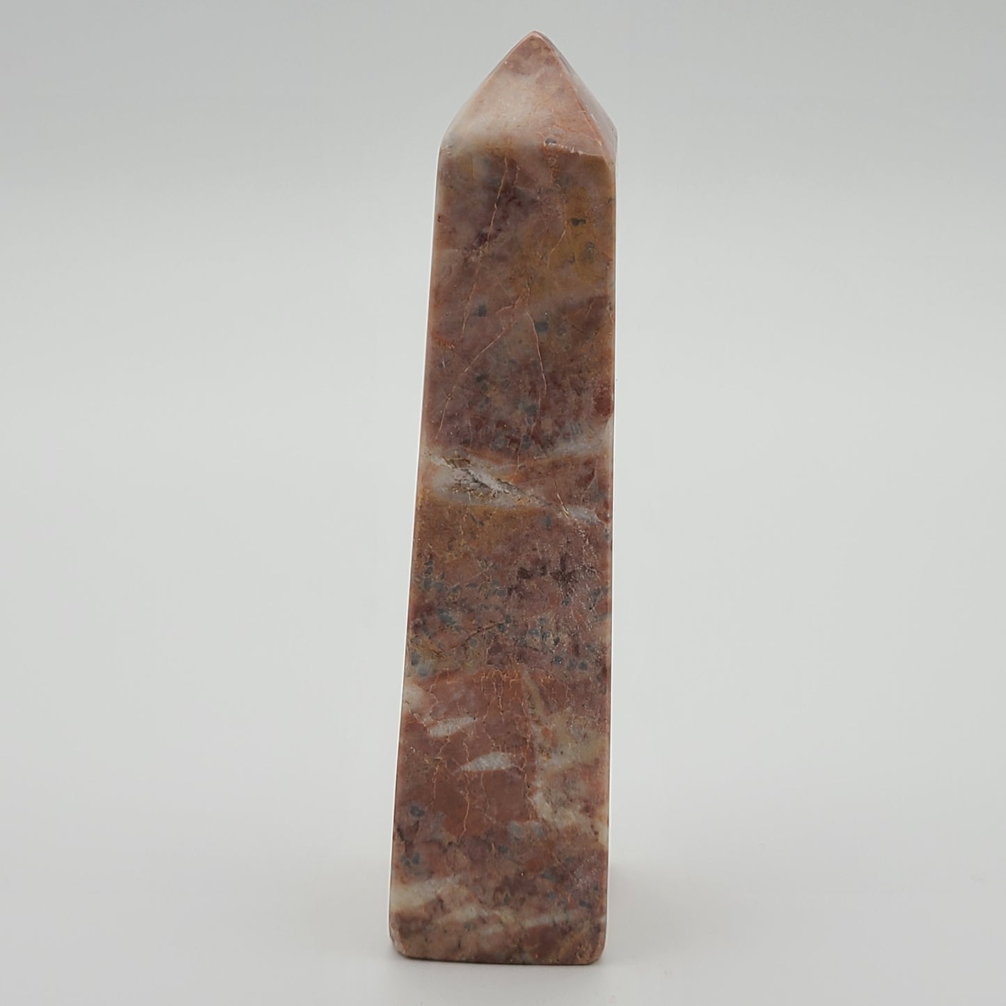 Strawberry Calcite Tower