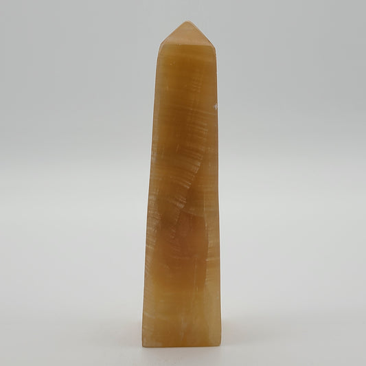 Honey Calcite Tower