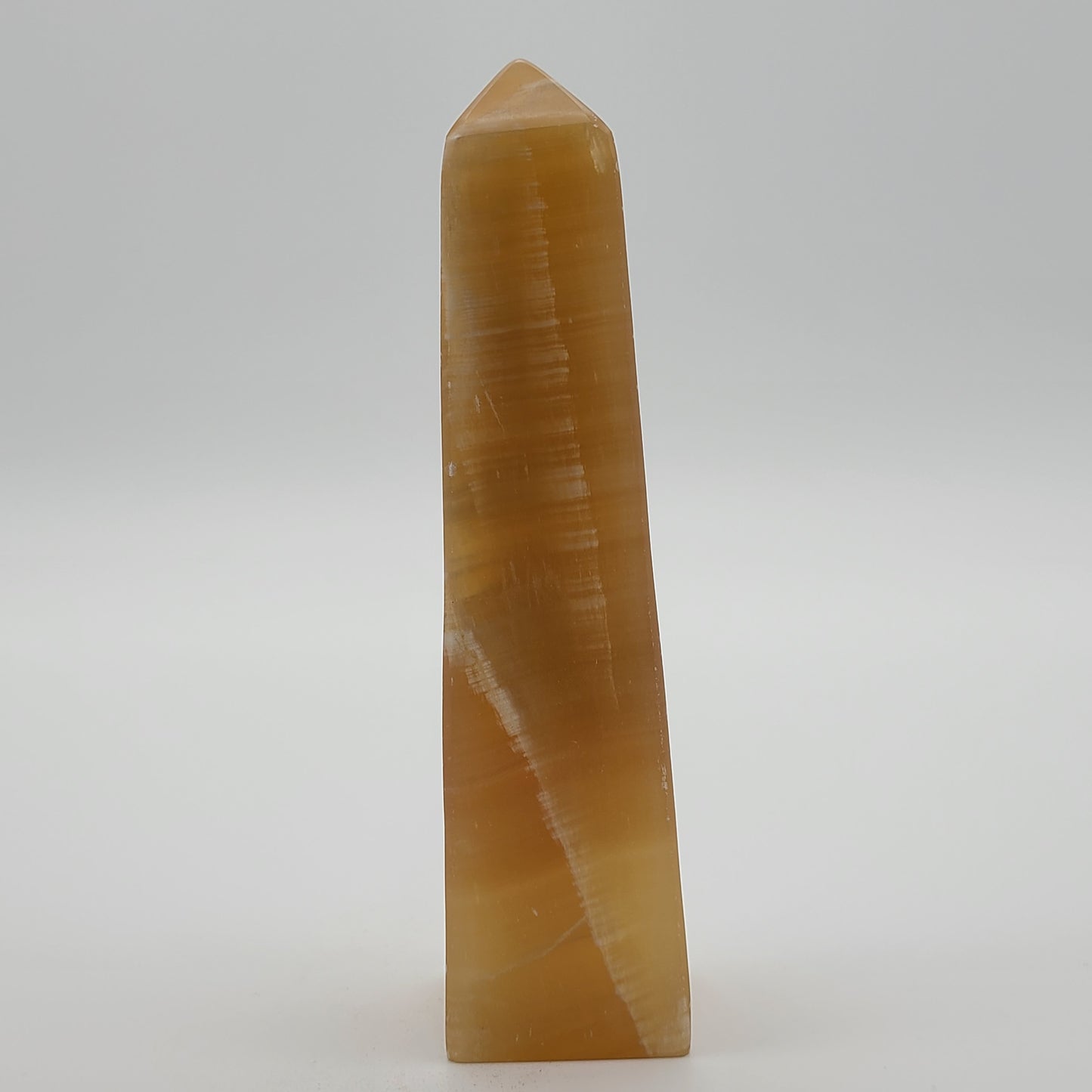 Honey Calcite Tower
