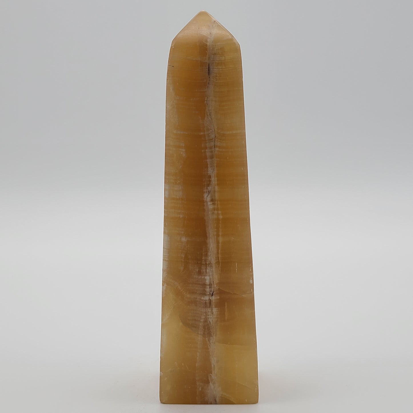 Honey Calcite Tower