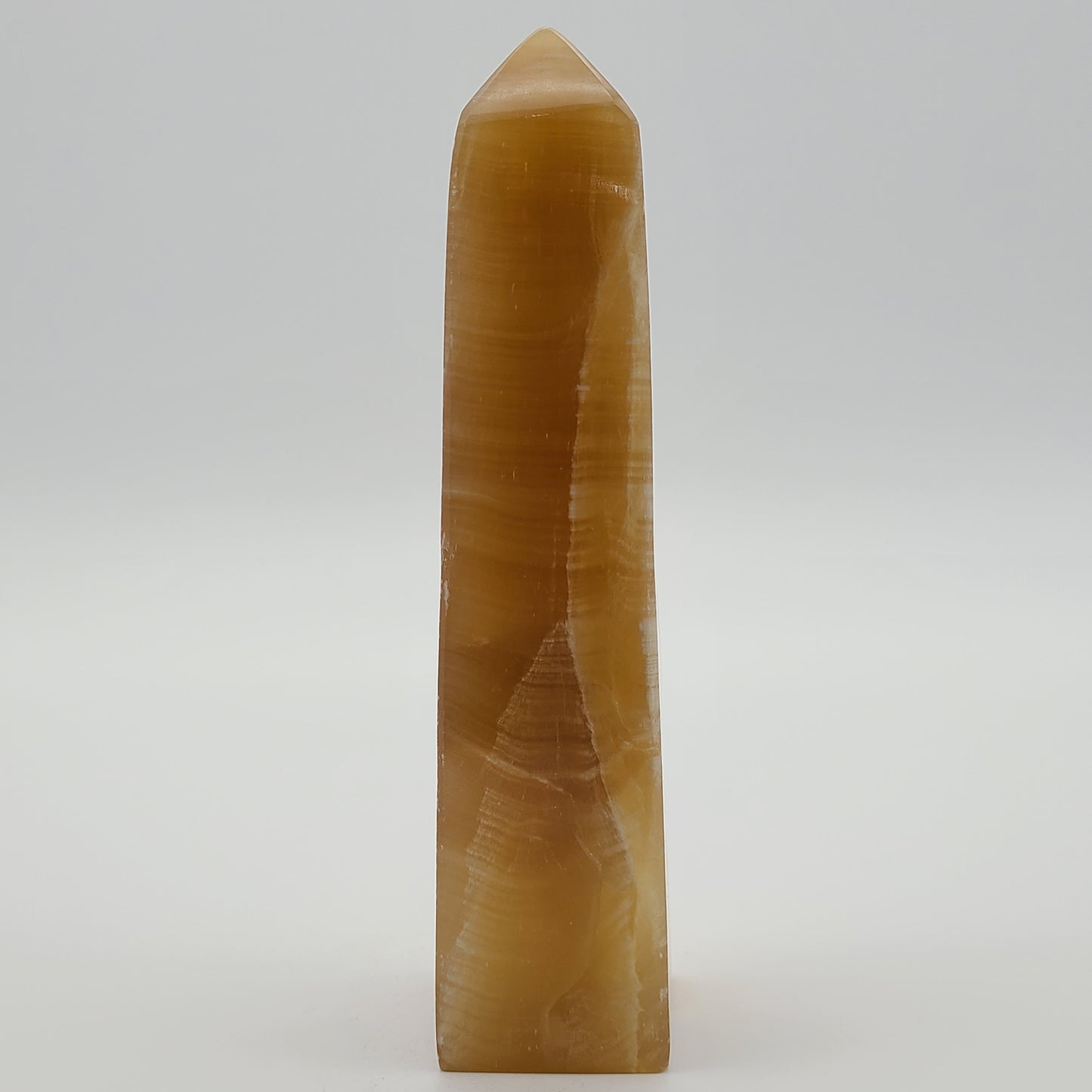 Honey Calcite Tower