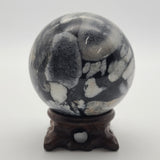 Shell Jasper Sphere