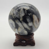 Shell Jasper Sphere