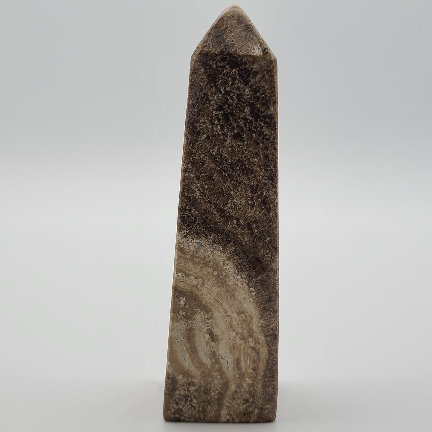 Chocolate Calcite Tower