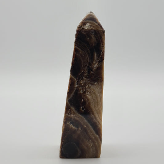 Chocolate Calcite Tower