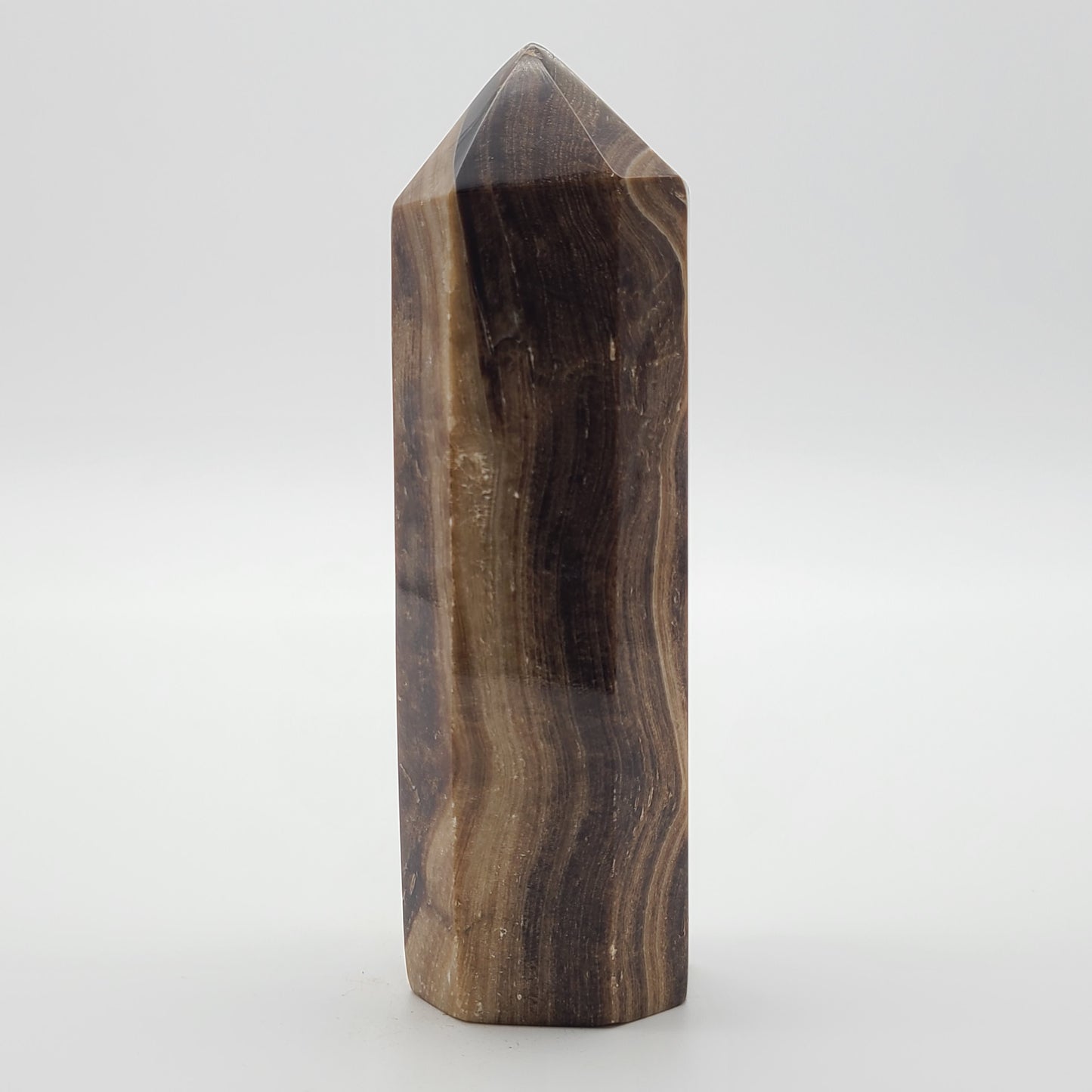Chocolate Calcite Tower