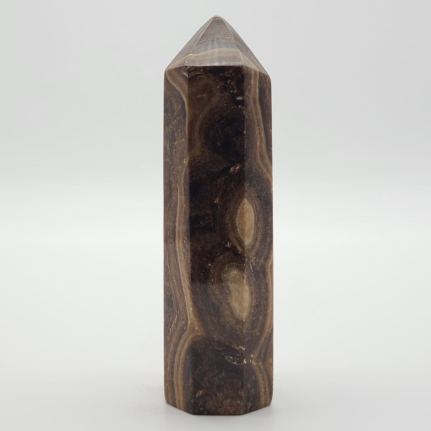 Chocolate Calcite Tower