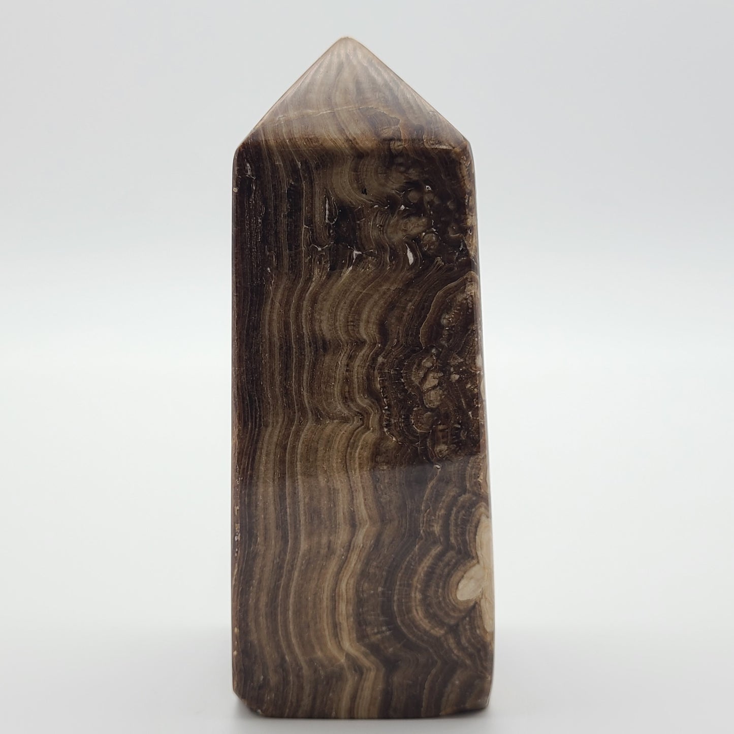 Chocolate Calcite Tower