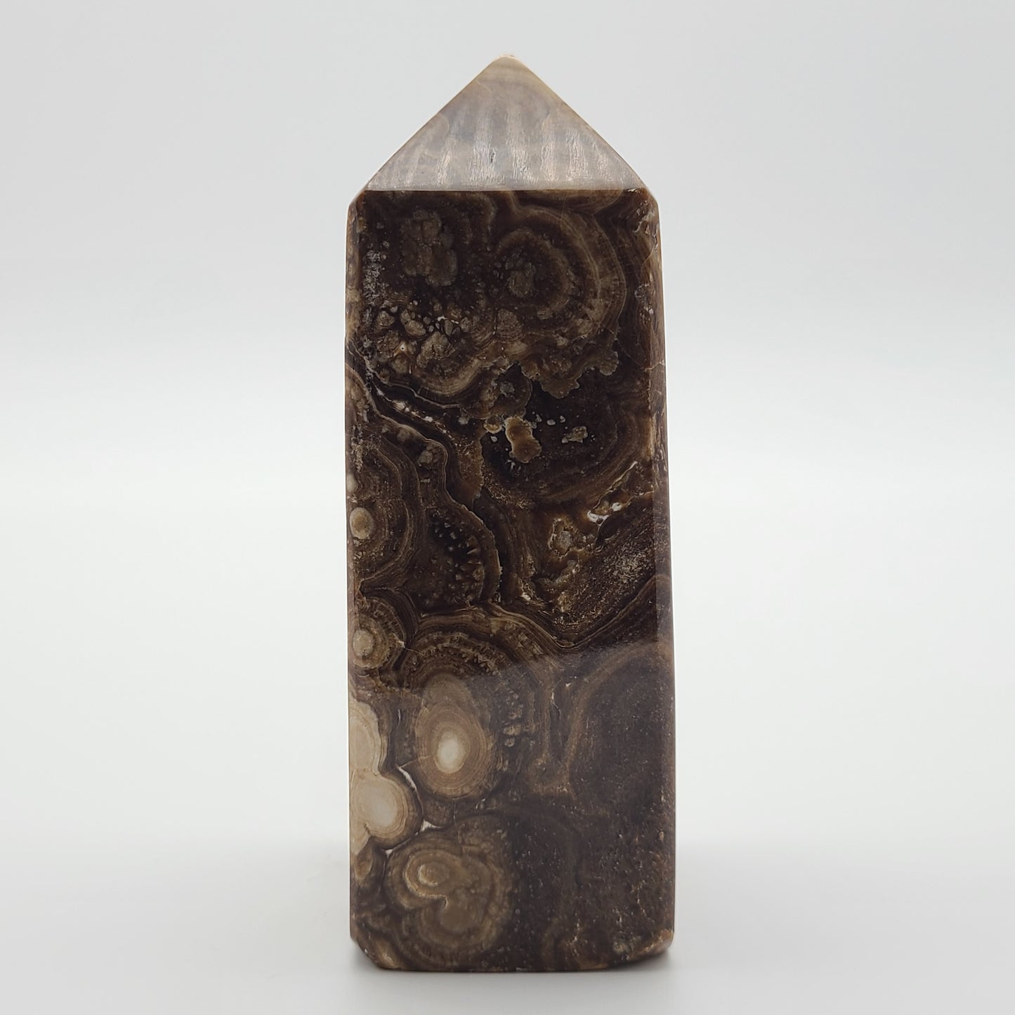 Chocolate Calcite Tower