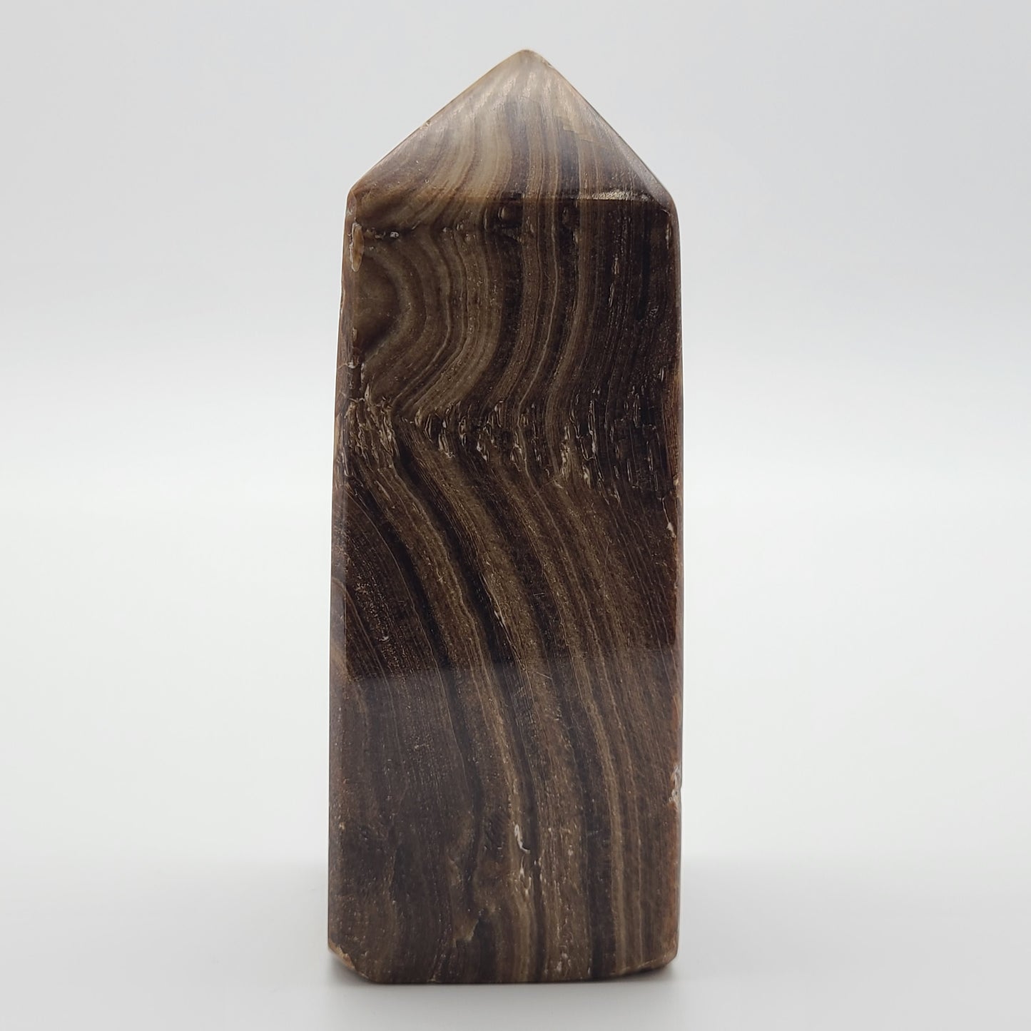 Chocolate Calcite Tower