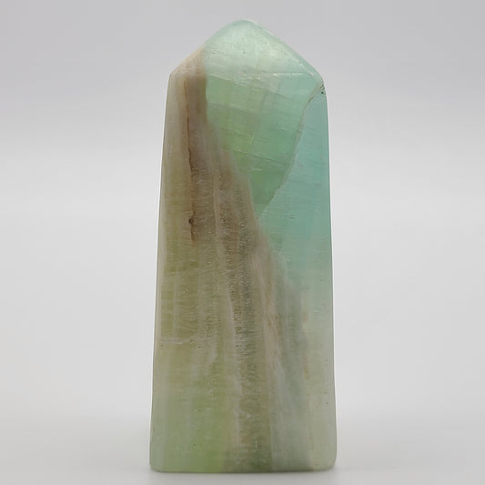 Pistachio Calcite Tower
