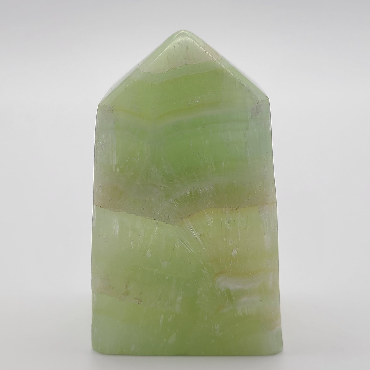 Pistachio Calcite Tower
