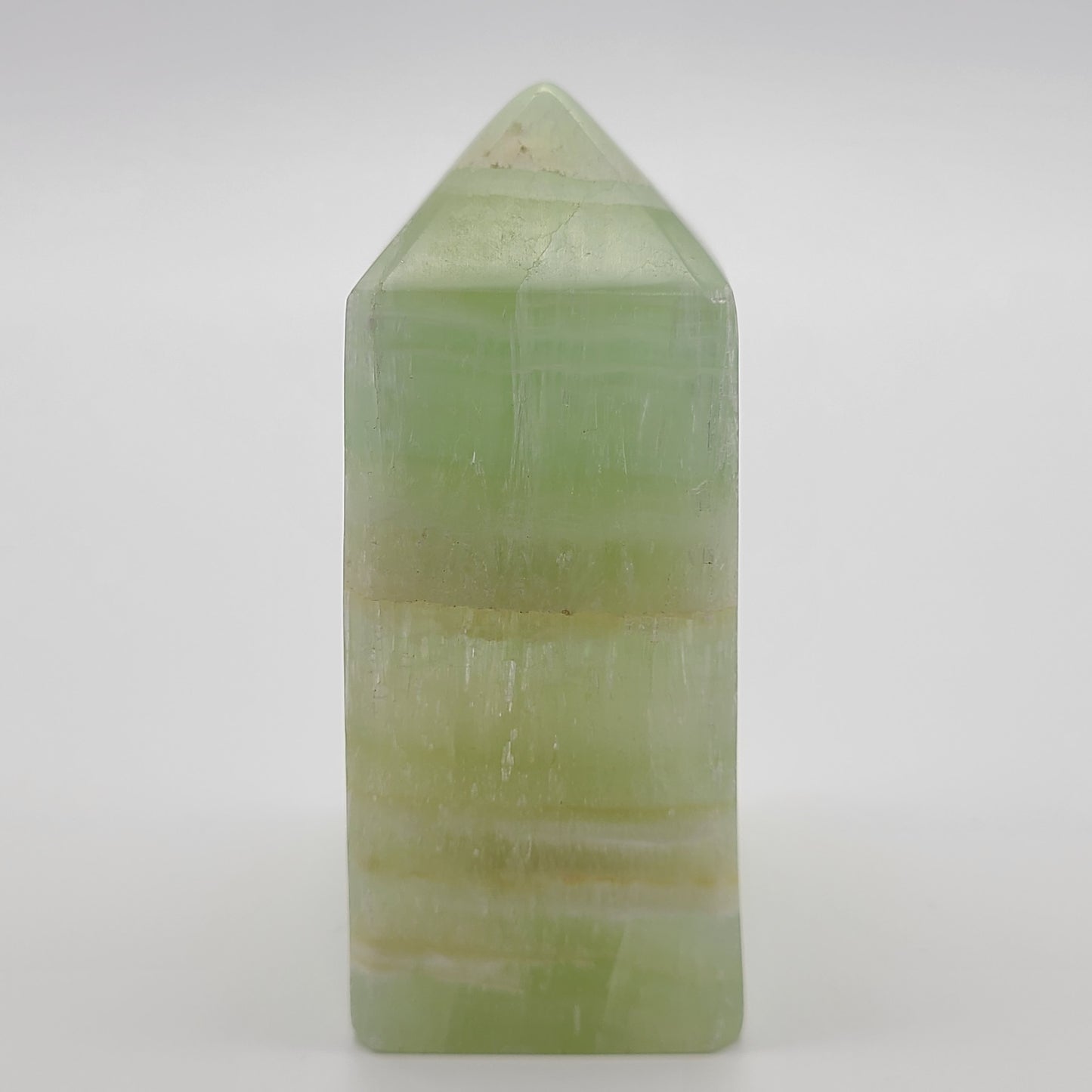 Pistachio Calcite Tower