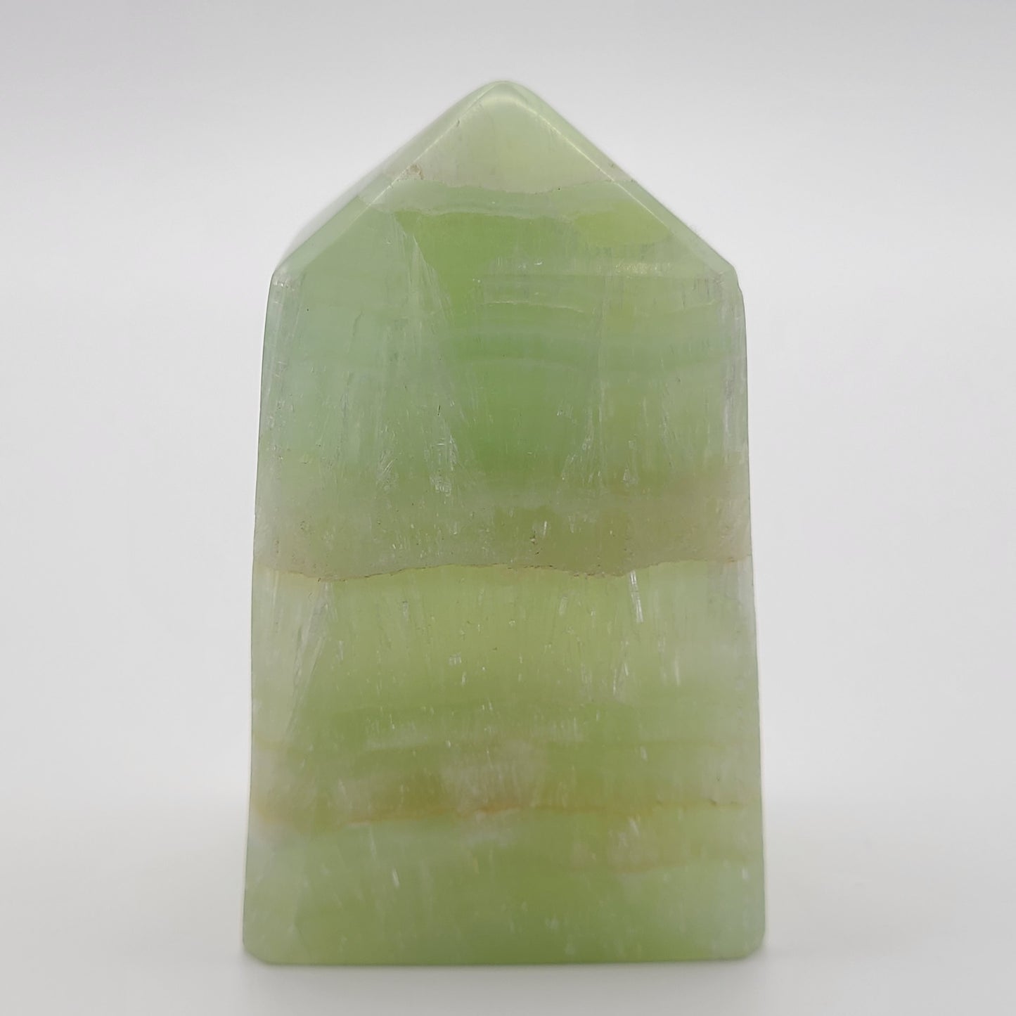 Pistachio Calcite Tower