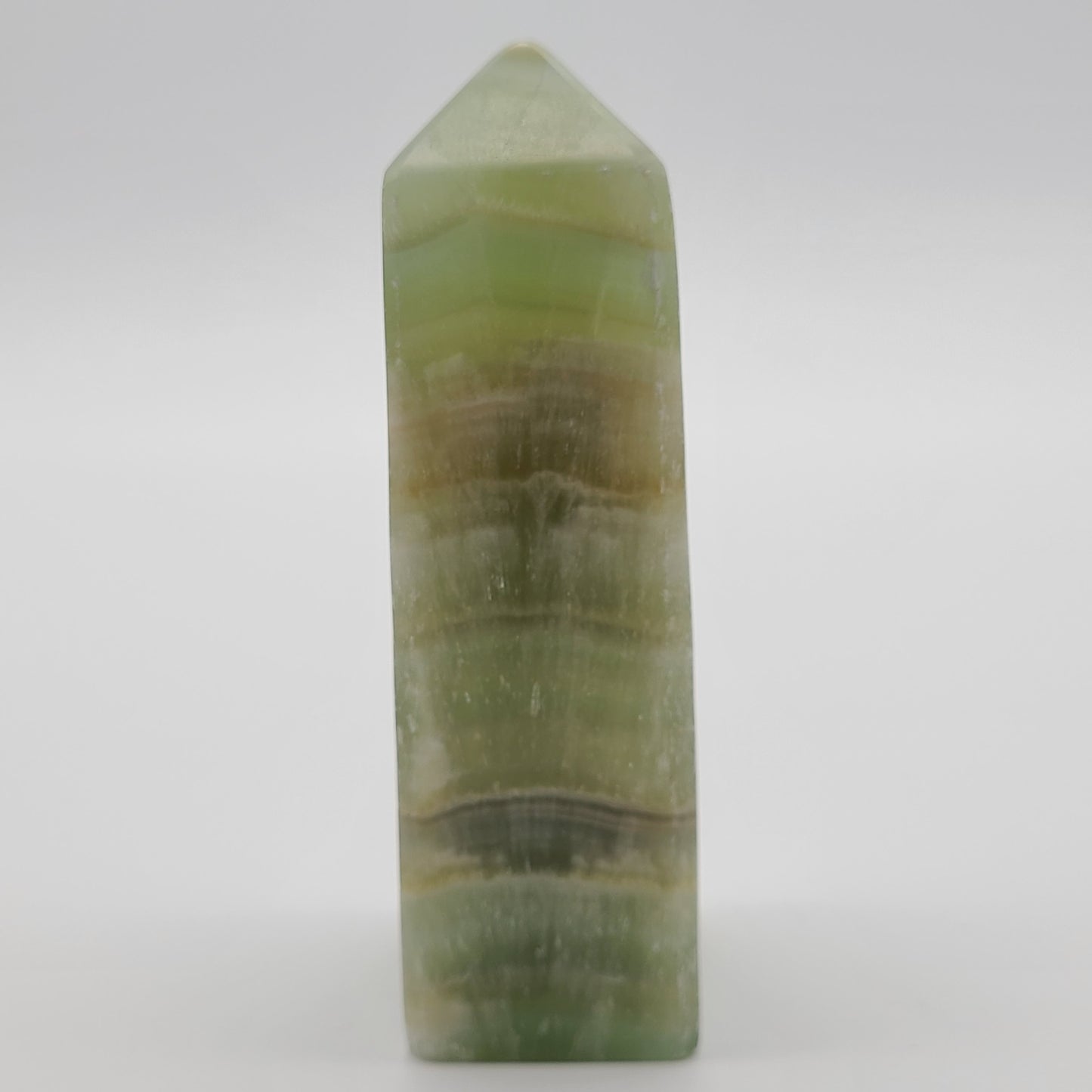 Pistachio Calcite Tower
