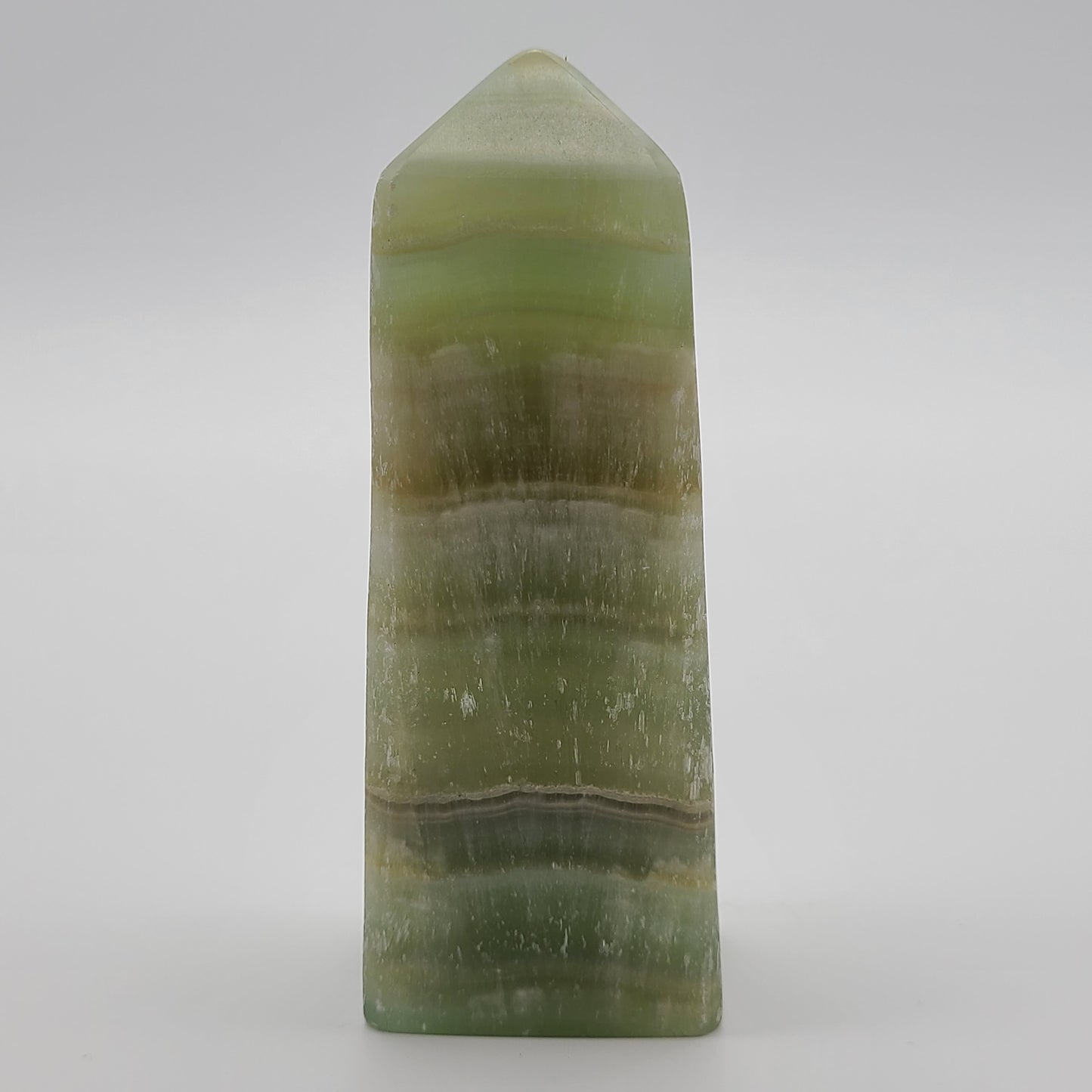 Pistachio Calcite Tower