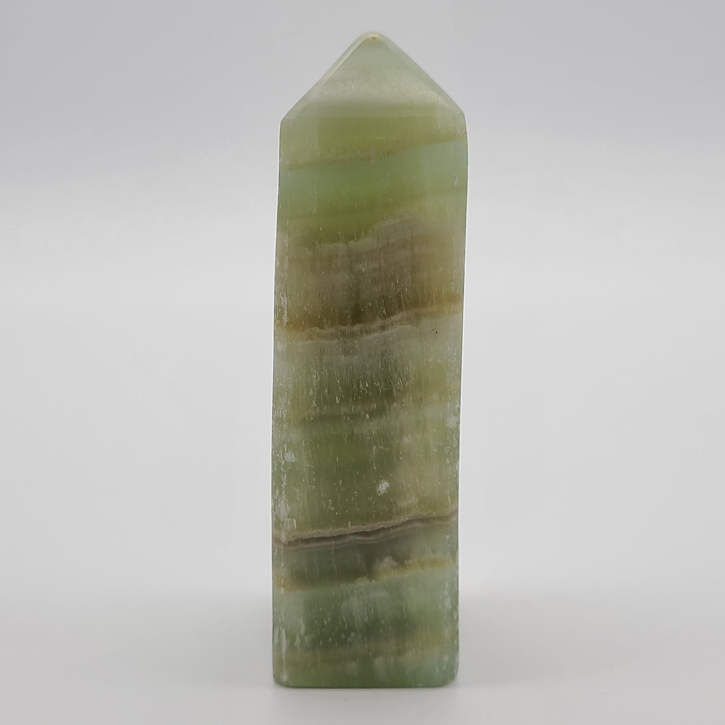 Pistachio Calcite Tower