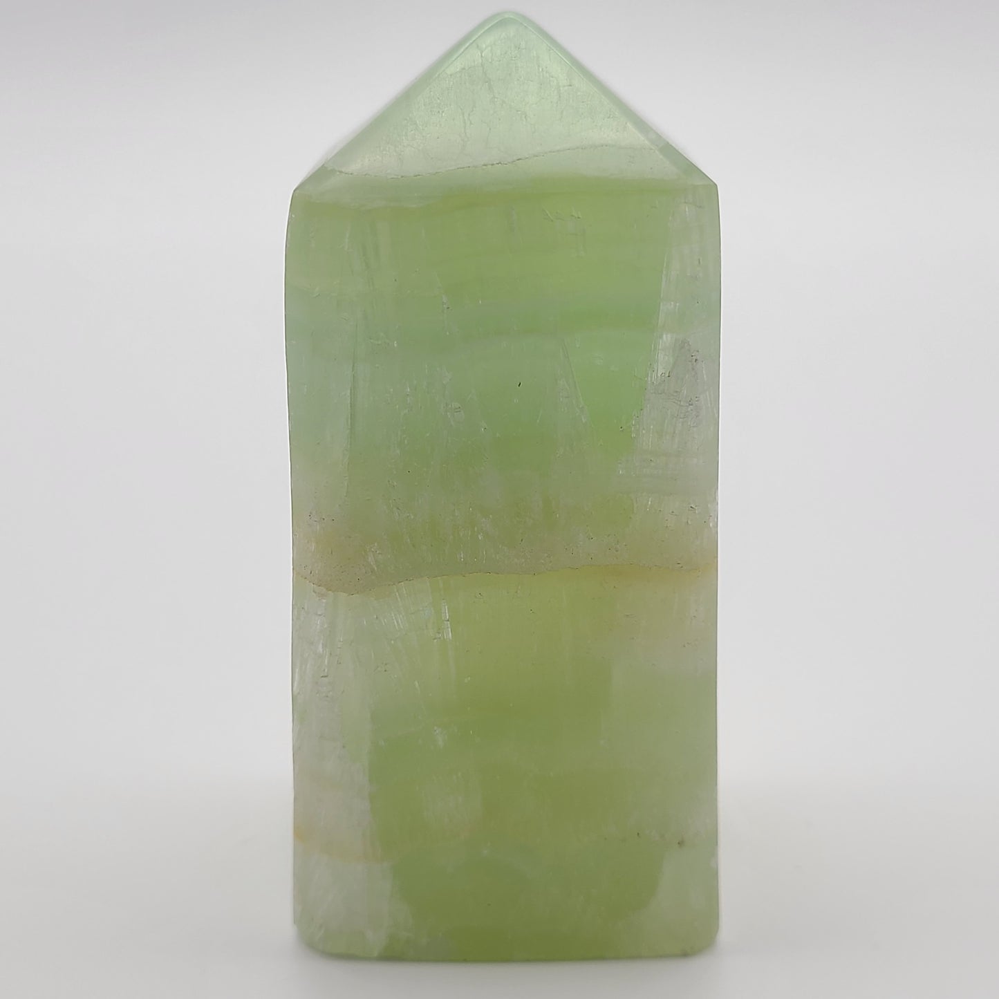 Pistachio Calcite Tower