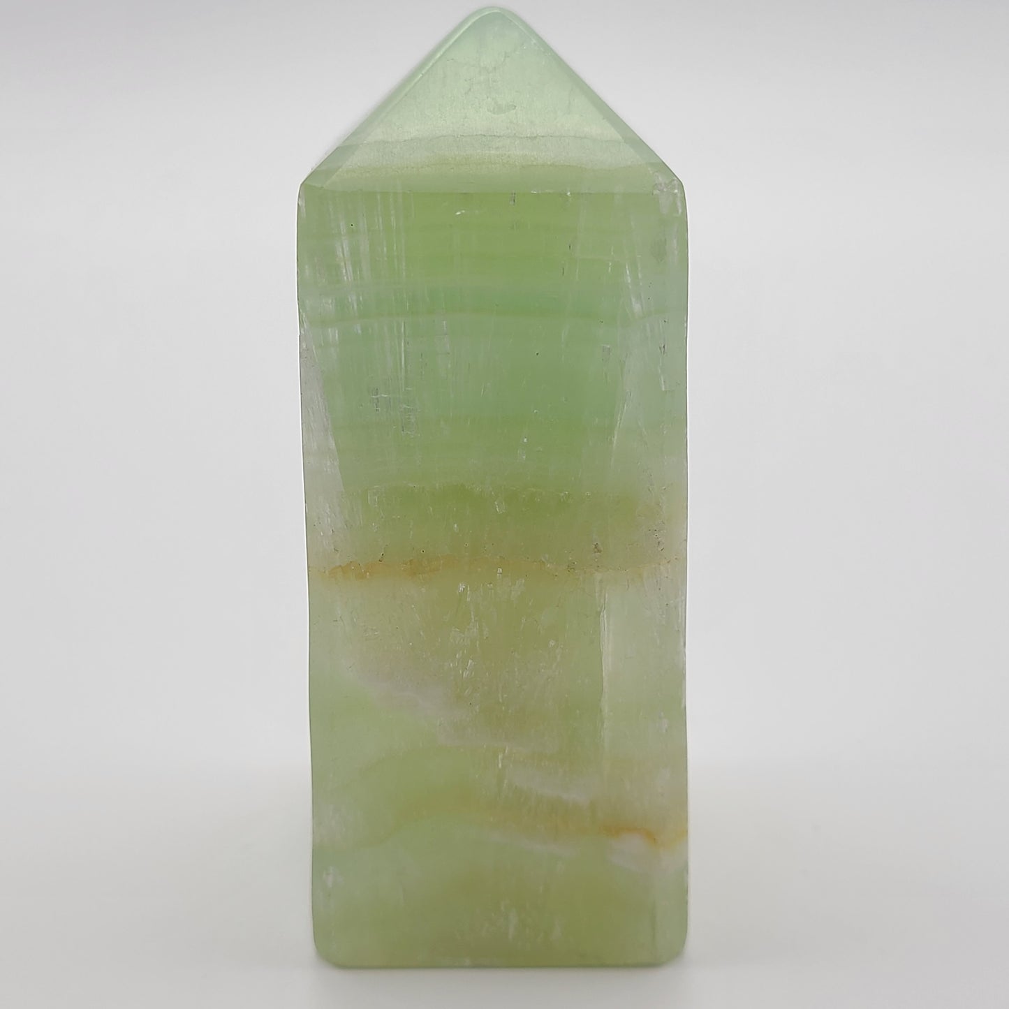 Pistachio Calcite Tower