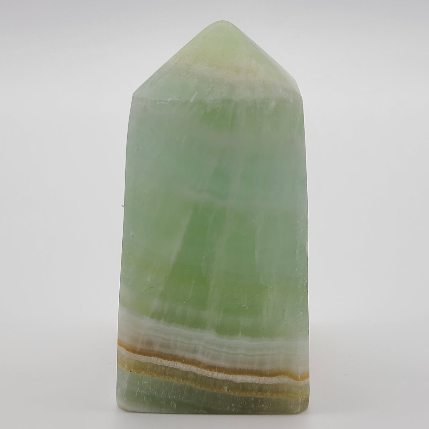 Pistachio Calcite Tower