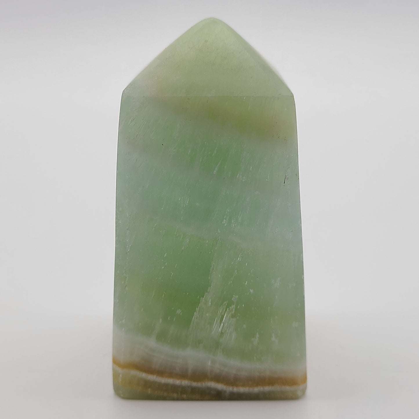 Pistachio Calcite Tower
