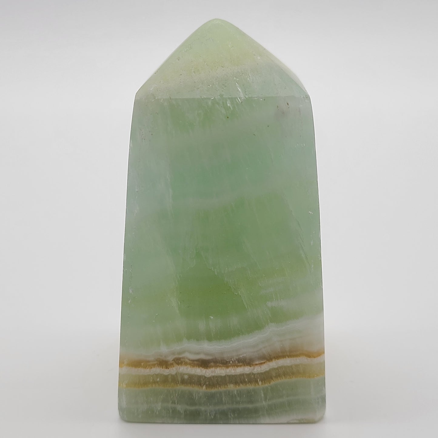 Pistachio Calcite Tower