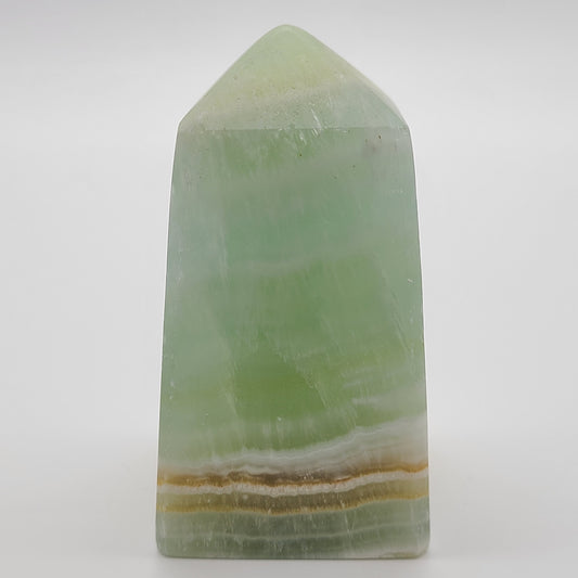 Pistachio Calcite Tower