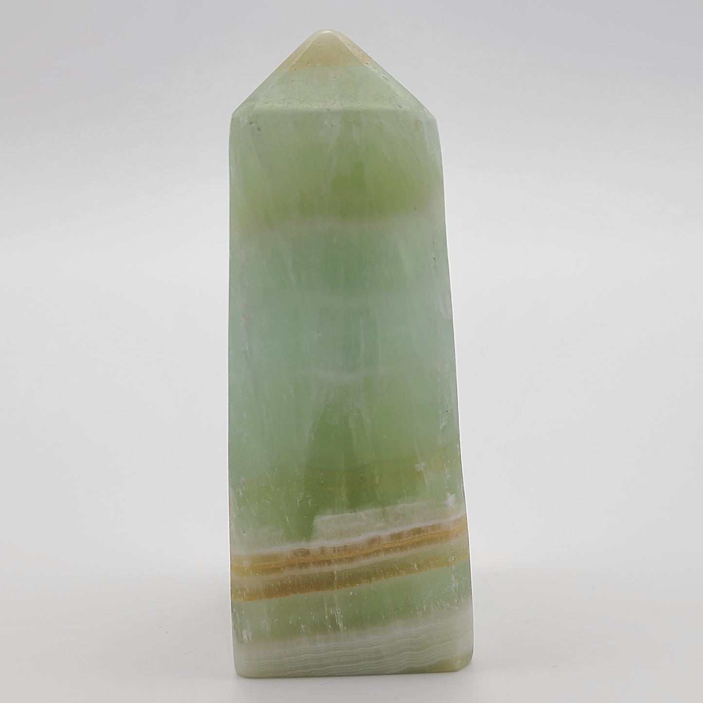 Pistachio Calcite Tower