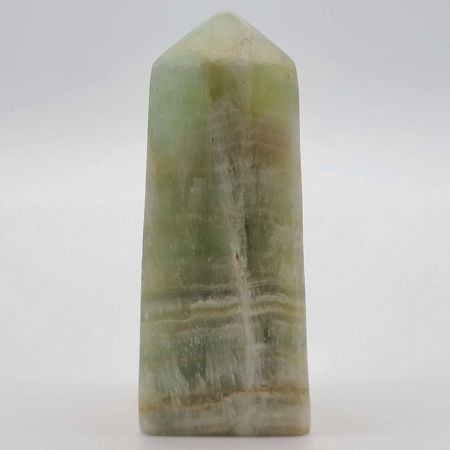 Pistachio Calcite Tower