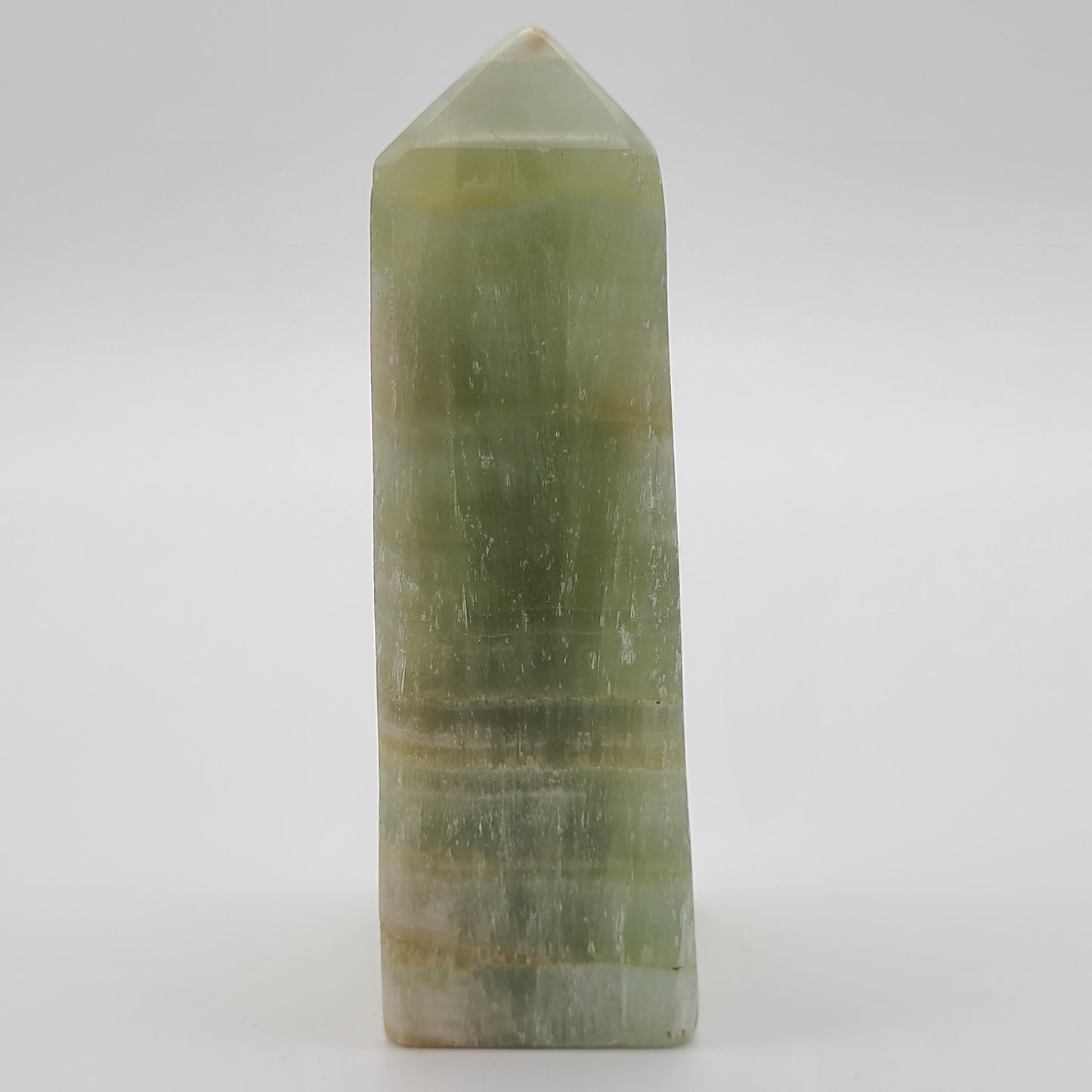 Pistachio Calcite Tower