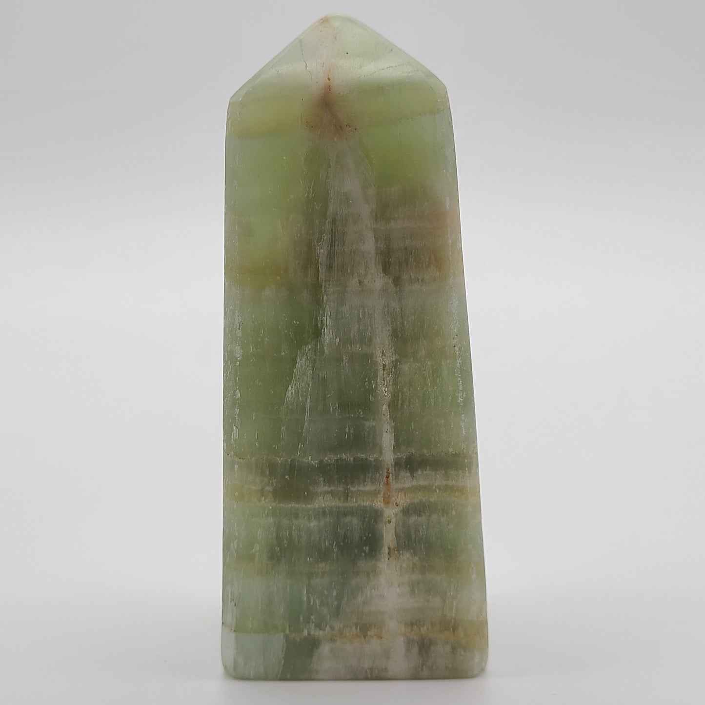 Pistachio Calcite Tower