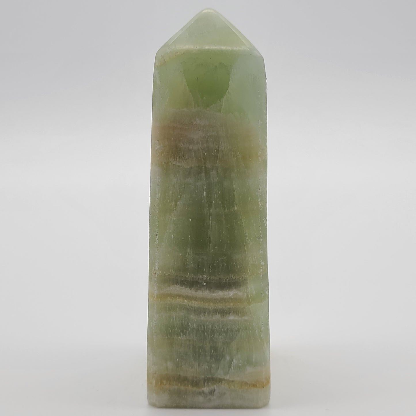 Pistachio Calcite Tower