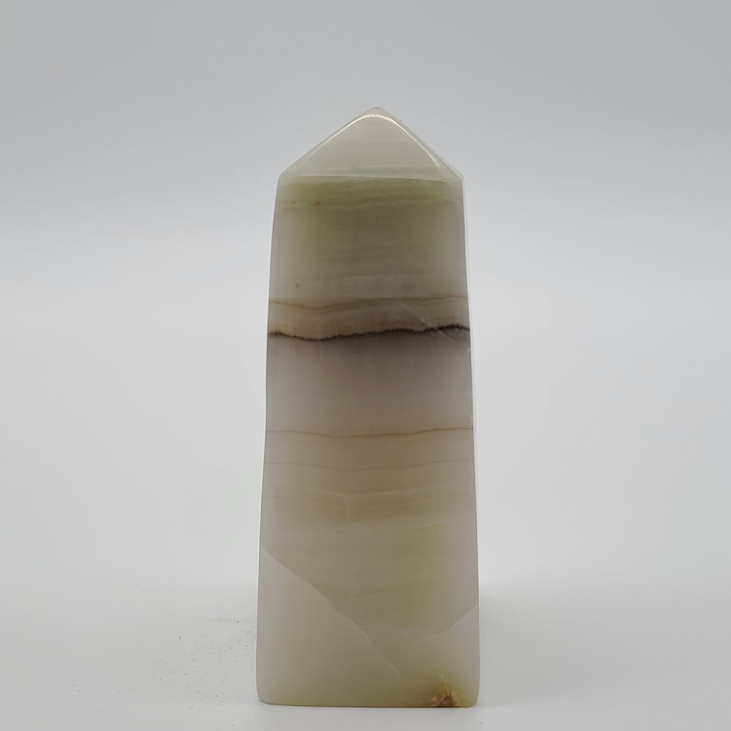 Pink Banded Calcite Tower