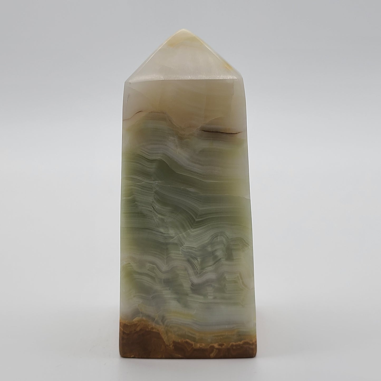 Pink Banded Calcite Tower