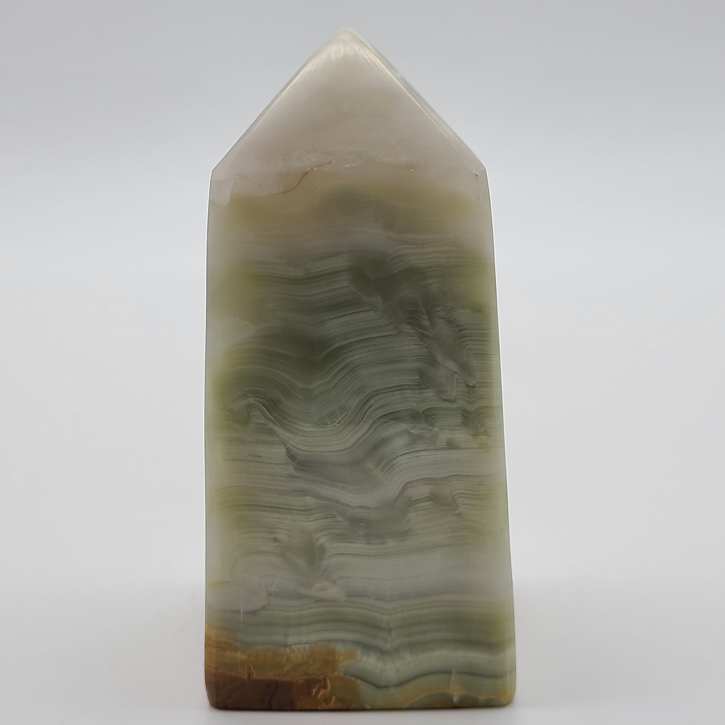 Pink Banded Calcite Tower