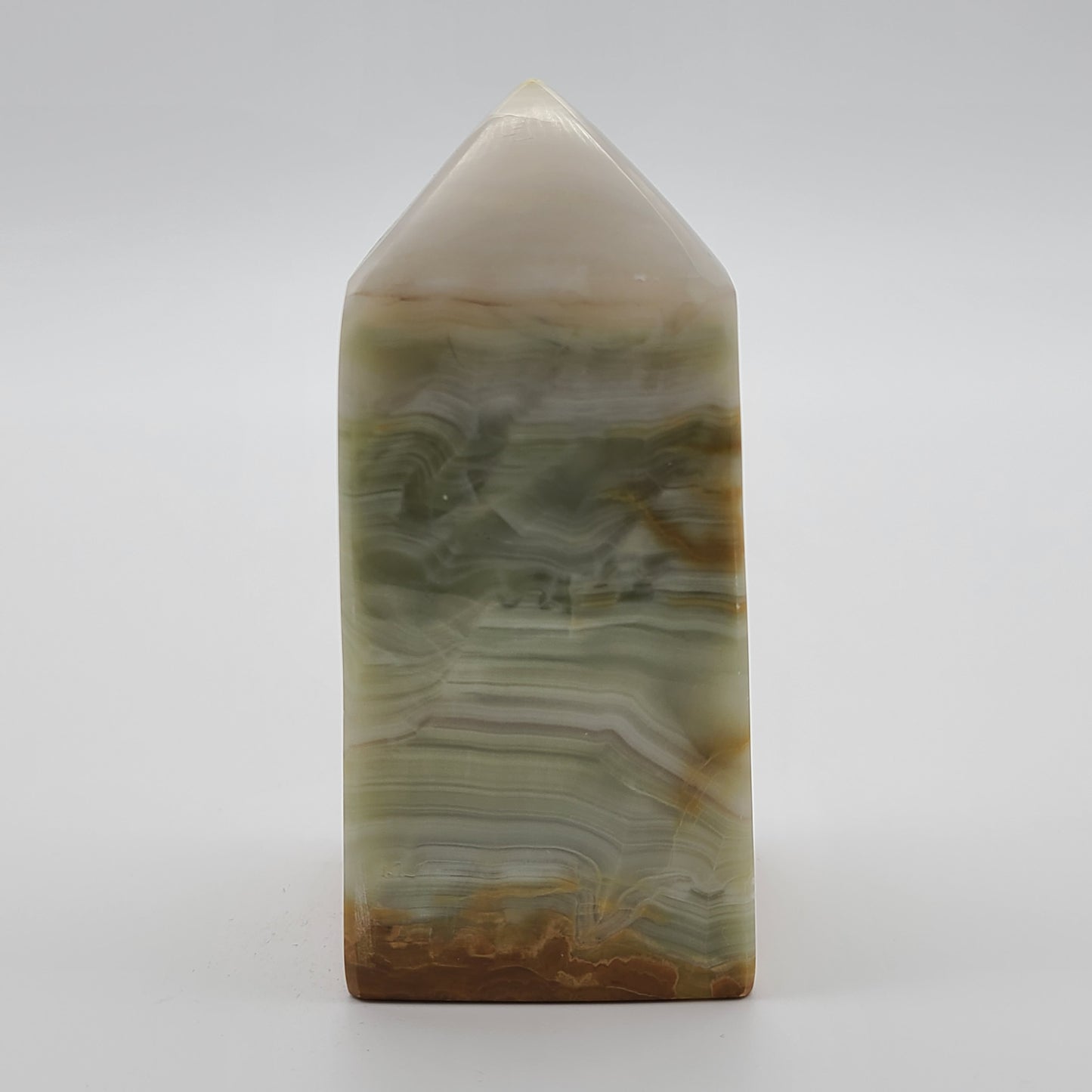 Pink Banded Calcite Tower