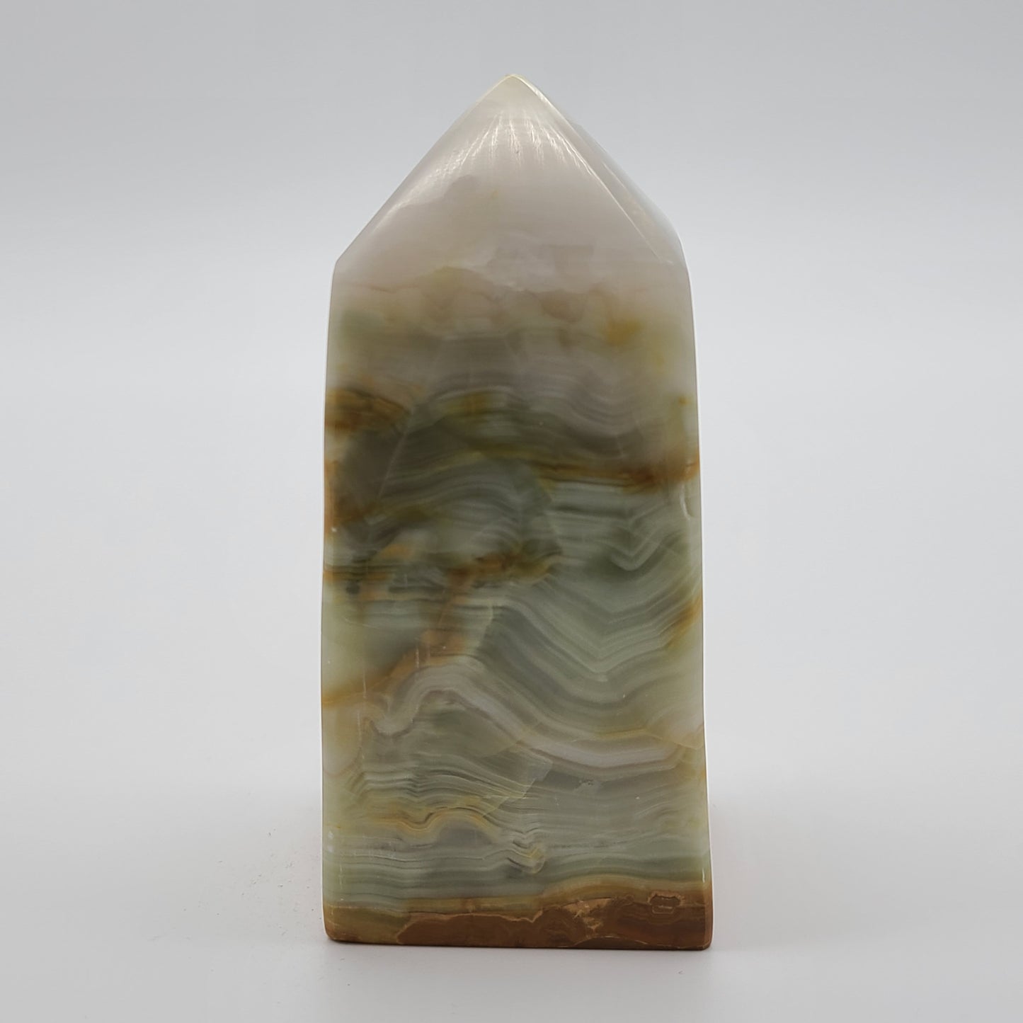 Pink Banded Calcite Tower