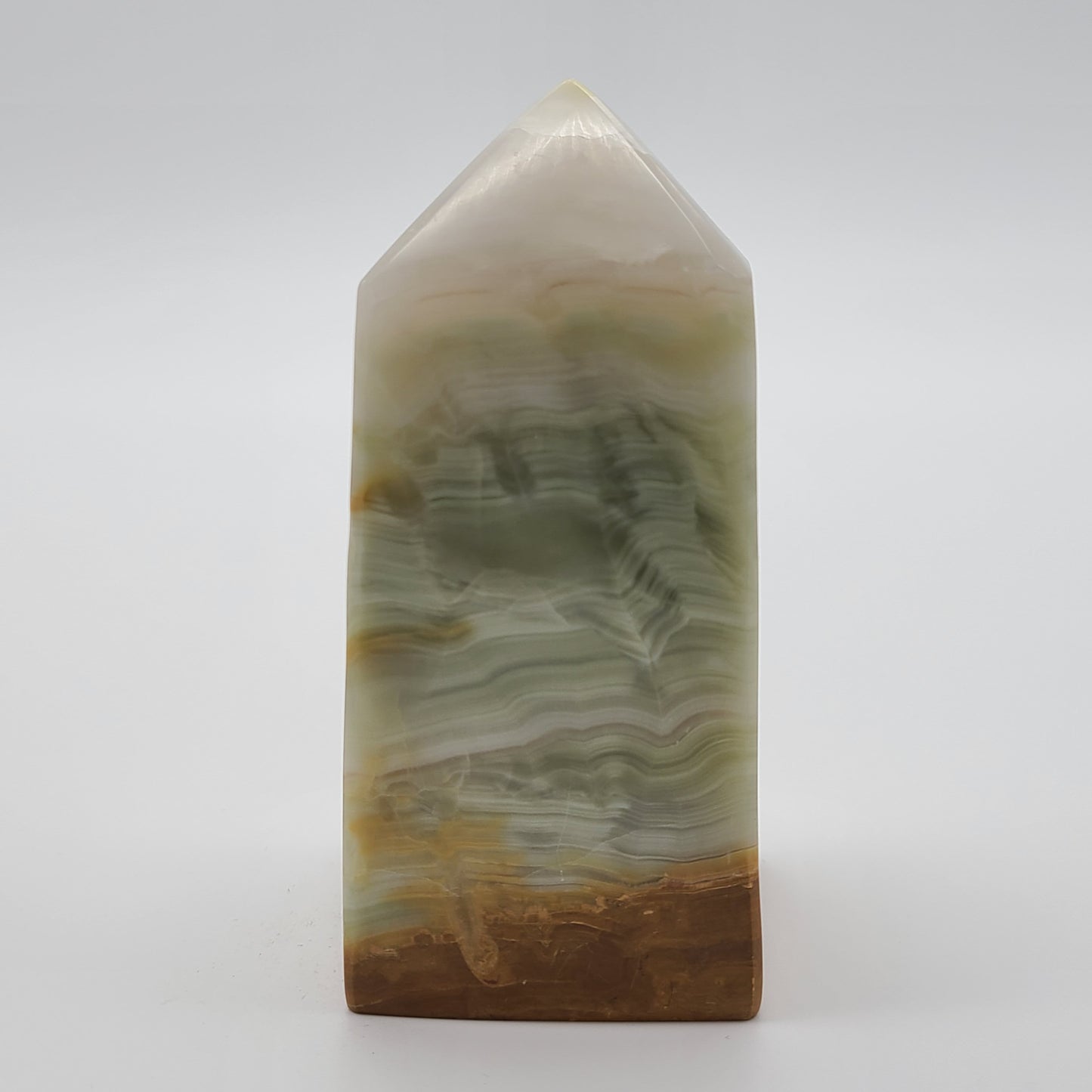 Pink Banded Calcite Tower