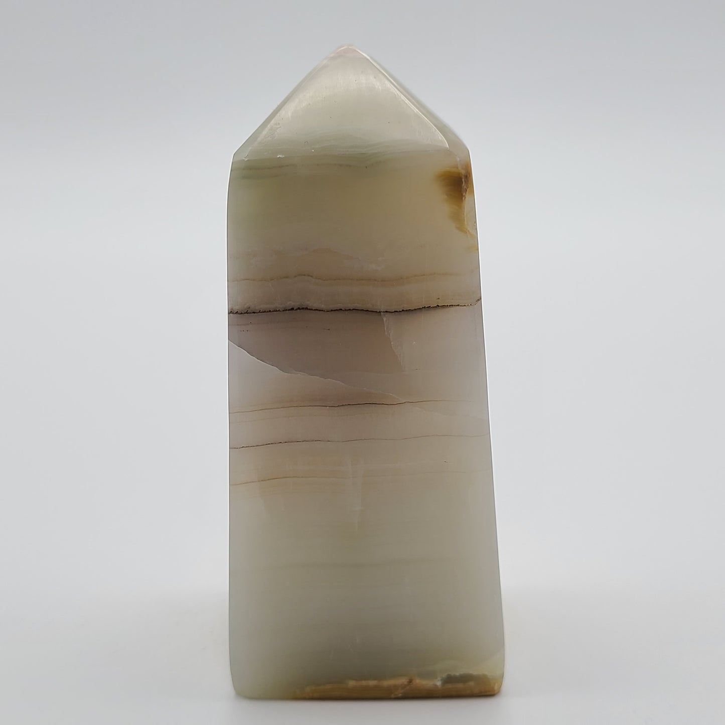 Pink Banded Calcite Tower