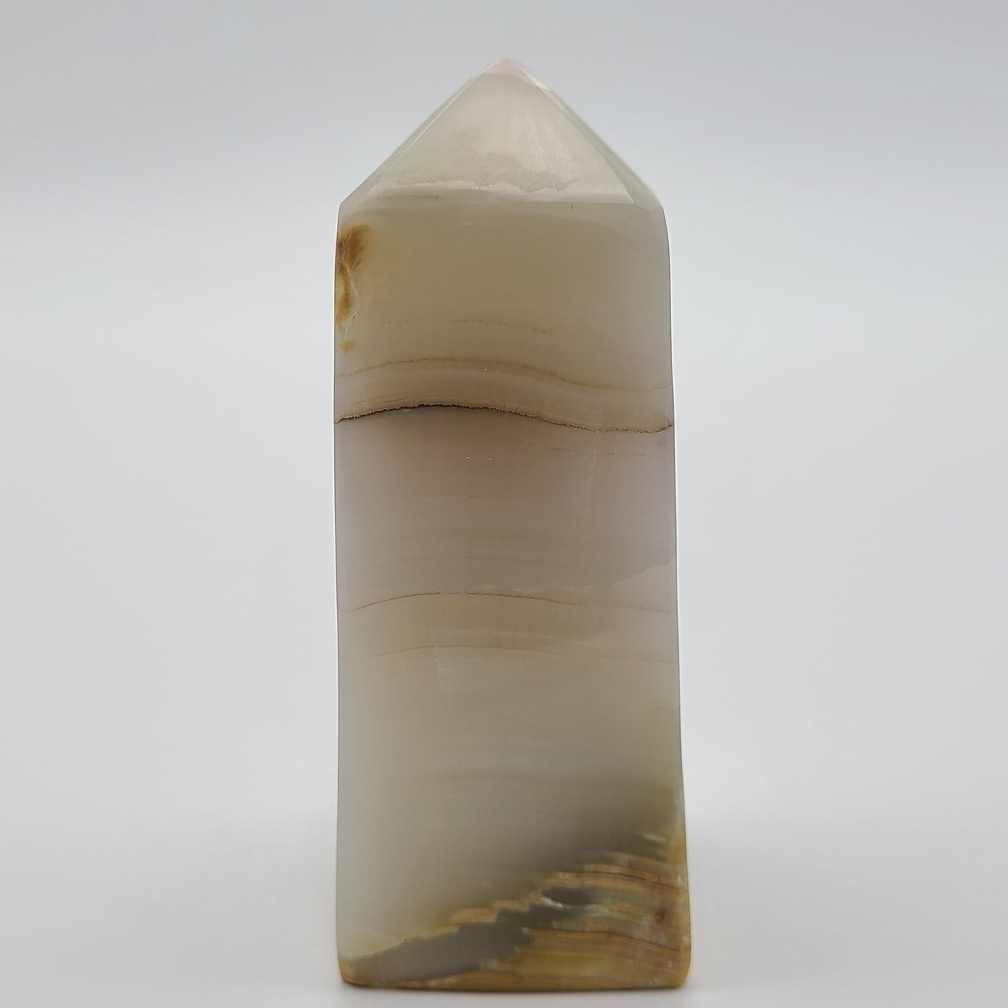 Pink Banded Calcite Tower