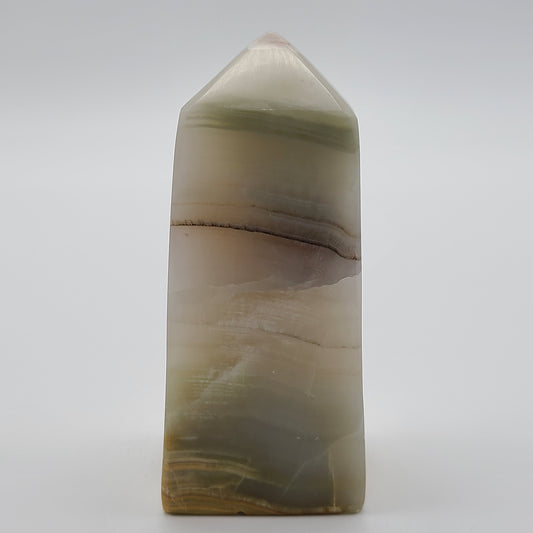 Pink Banded Calcite Tower