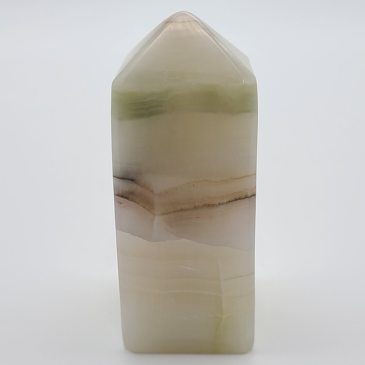 Pink Banded Calcite Tower