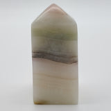 Pink Banded Calcite Tower