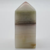 Pink Banded Calcite Tower