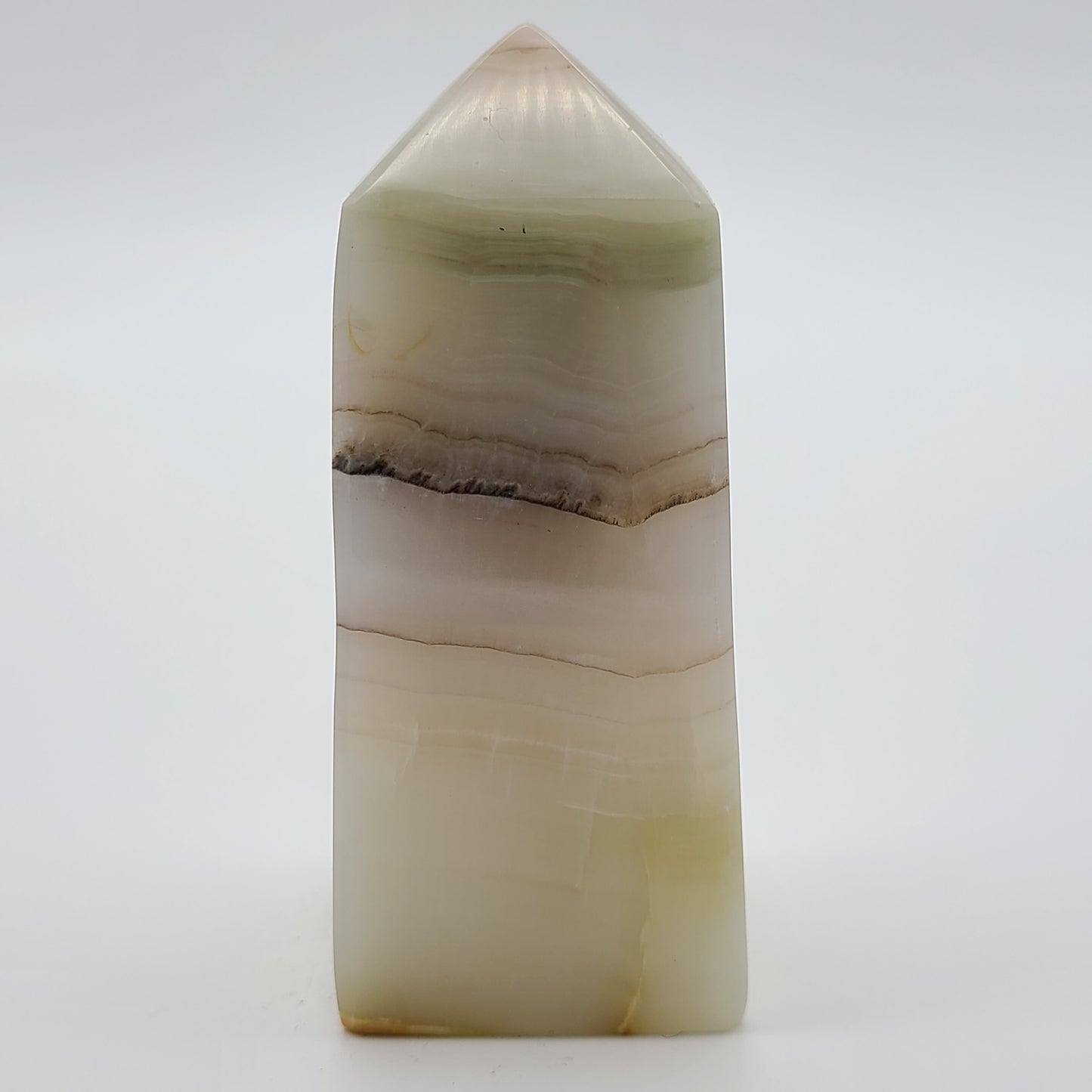 Pink Banded Calcite Tower